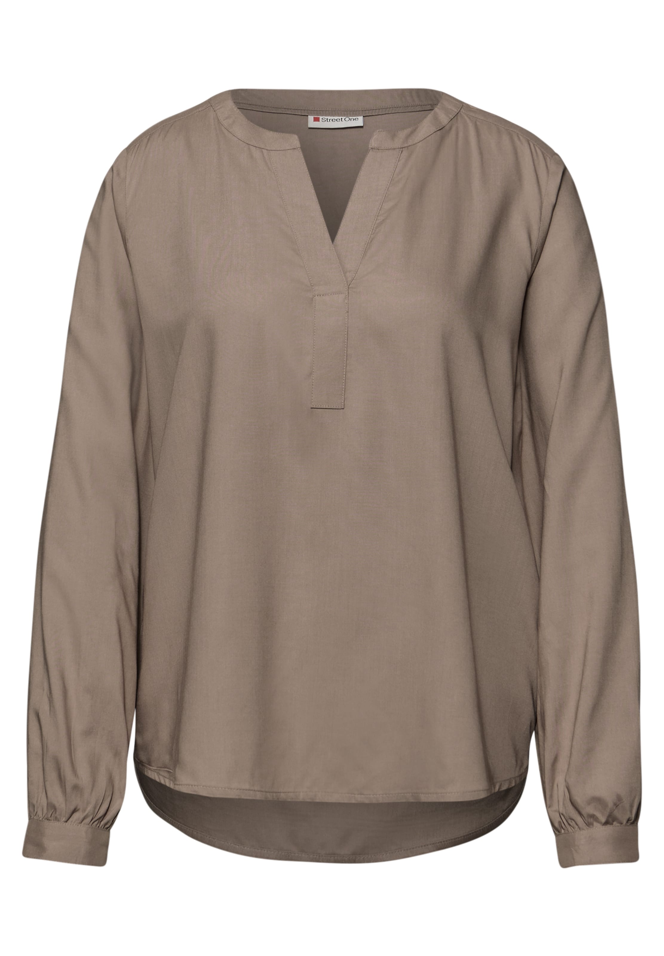 STREET ONE Blouse in Brown: front