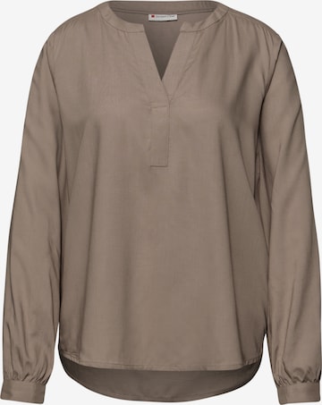 STREET ONE Blouse in Brown: front