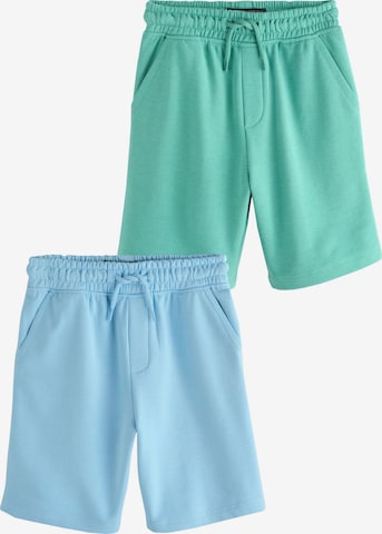 Pantaloni de la Next pe albastru: față