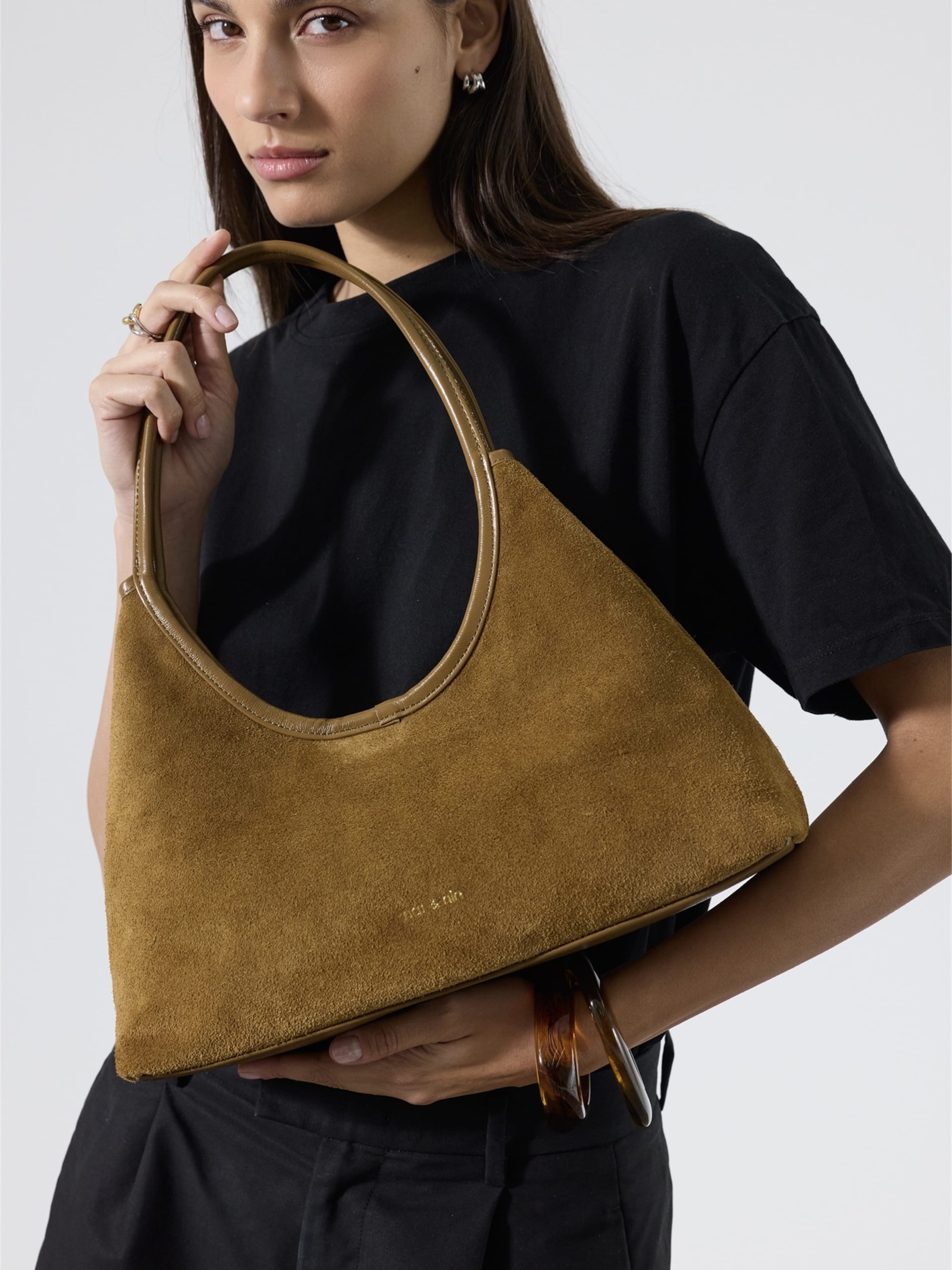 Nat&Nin Handbag 'MILO' in Brown