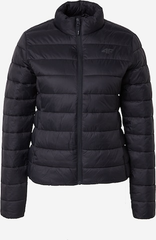 juoda 4F Sportinė striukė: priekis