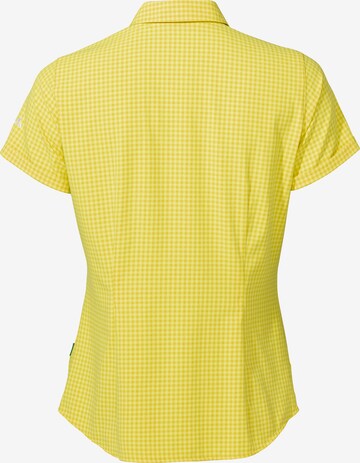 VAUDE Multifunctionele blouse ' Seiland III ' in Geel
