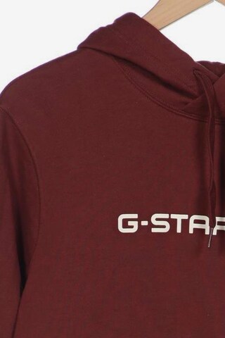 G-Star RAW Sweatshirt & Zip-Up Hoodie in S in Red