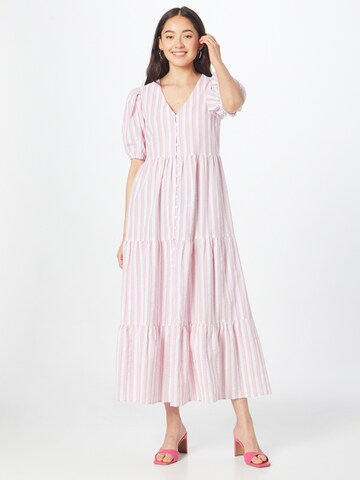 FRNCH PARIS Košilové šaty 'Sue' – pink: přední strana