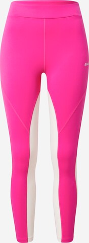 Skinny Pantalon de sport 'AGNES' GUESS en rose : devant