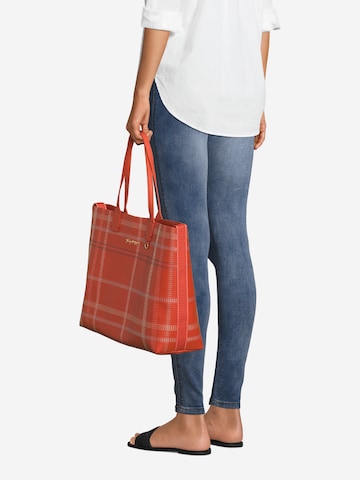 TOMMY HILFIGER Shopper in Rood