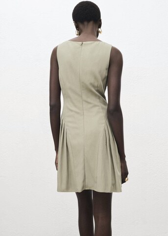 MANGO Kleid 'Sea' in Grün