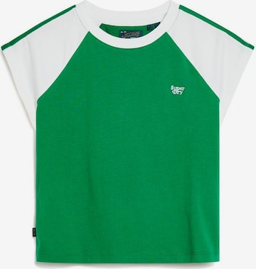 Superdry Shirt 'Essential' in Green: front