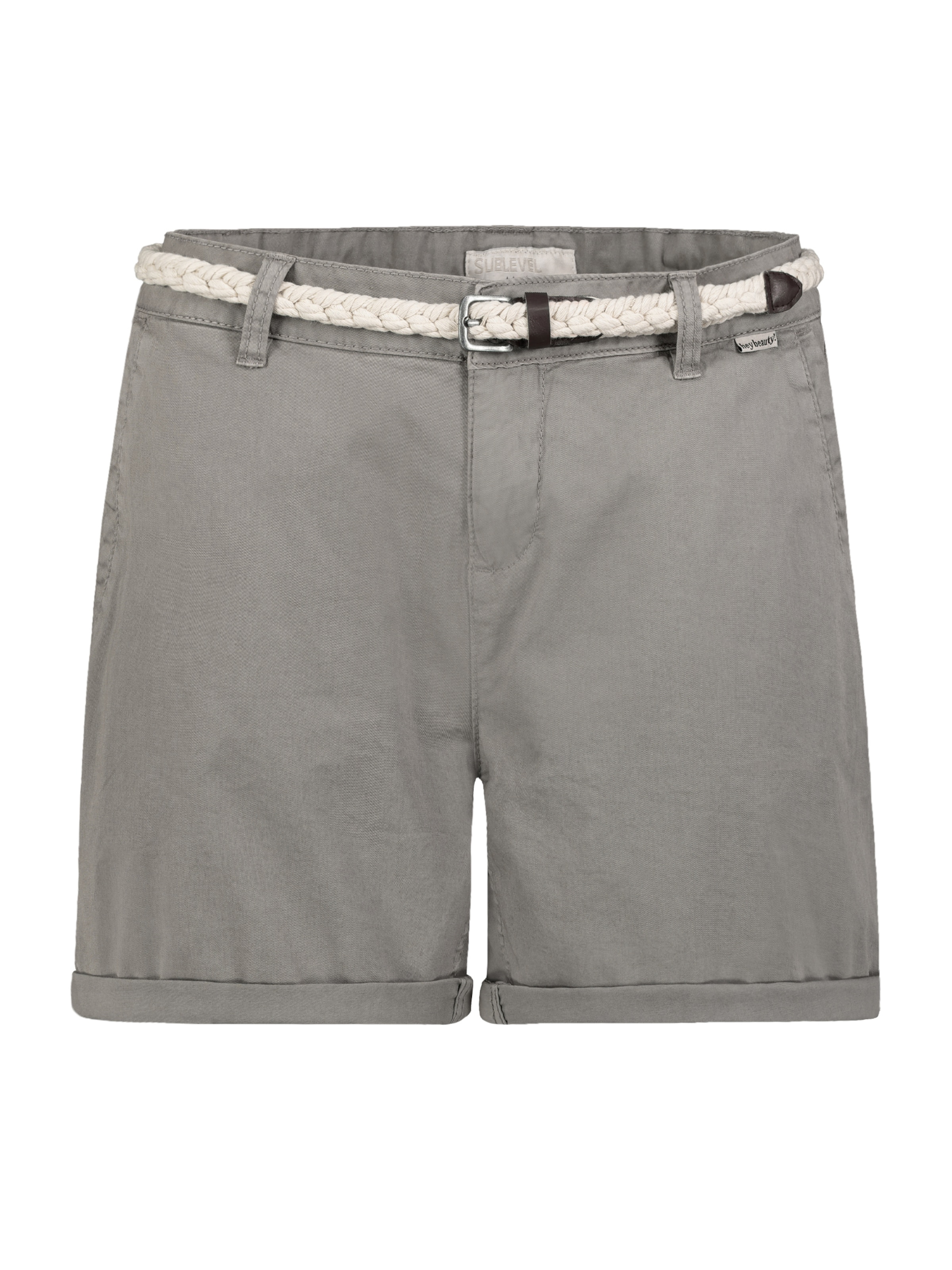 Sublevel Regular Shorts in Grau: Vorderseite