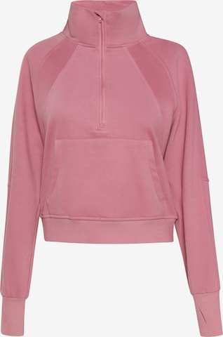 Sweat-shirt UCY en rose : devant