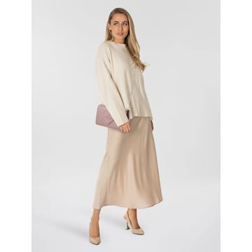 Sac à bandoulière 'Smart' Love Moschino en rose : devant