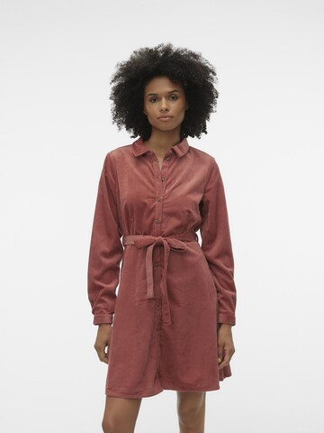 Robe 'NINA' VERO MODA en rouge : devant