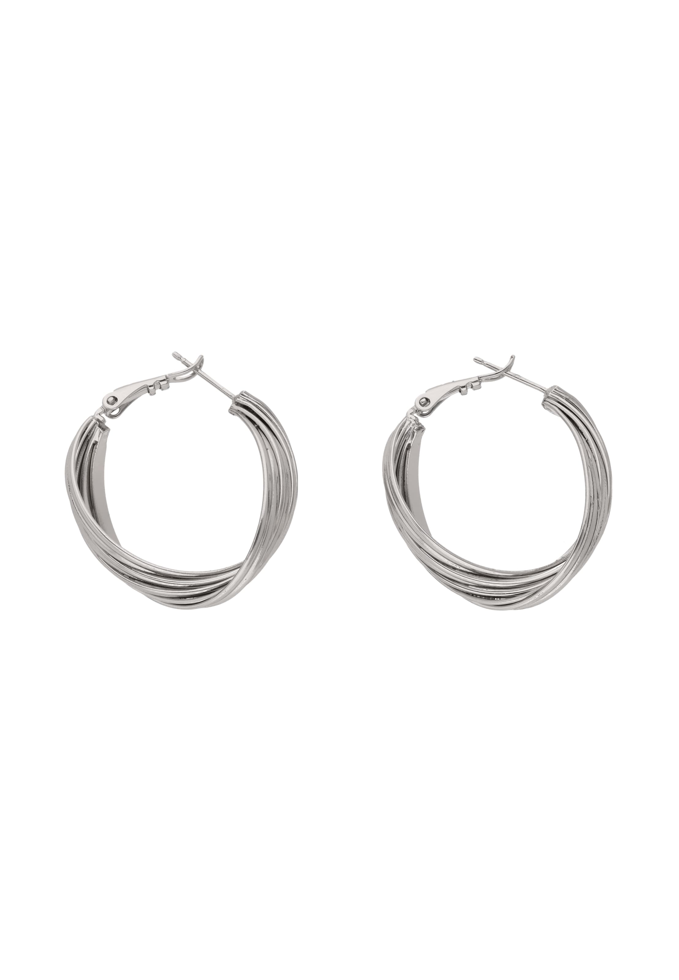 IZIA Ohrringe in Silber: Vorderseite