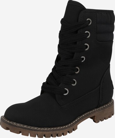 ROXY Schnürstiefelette 'Aldean' en schwarz, Vue avec produit