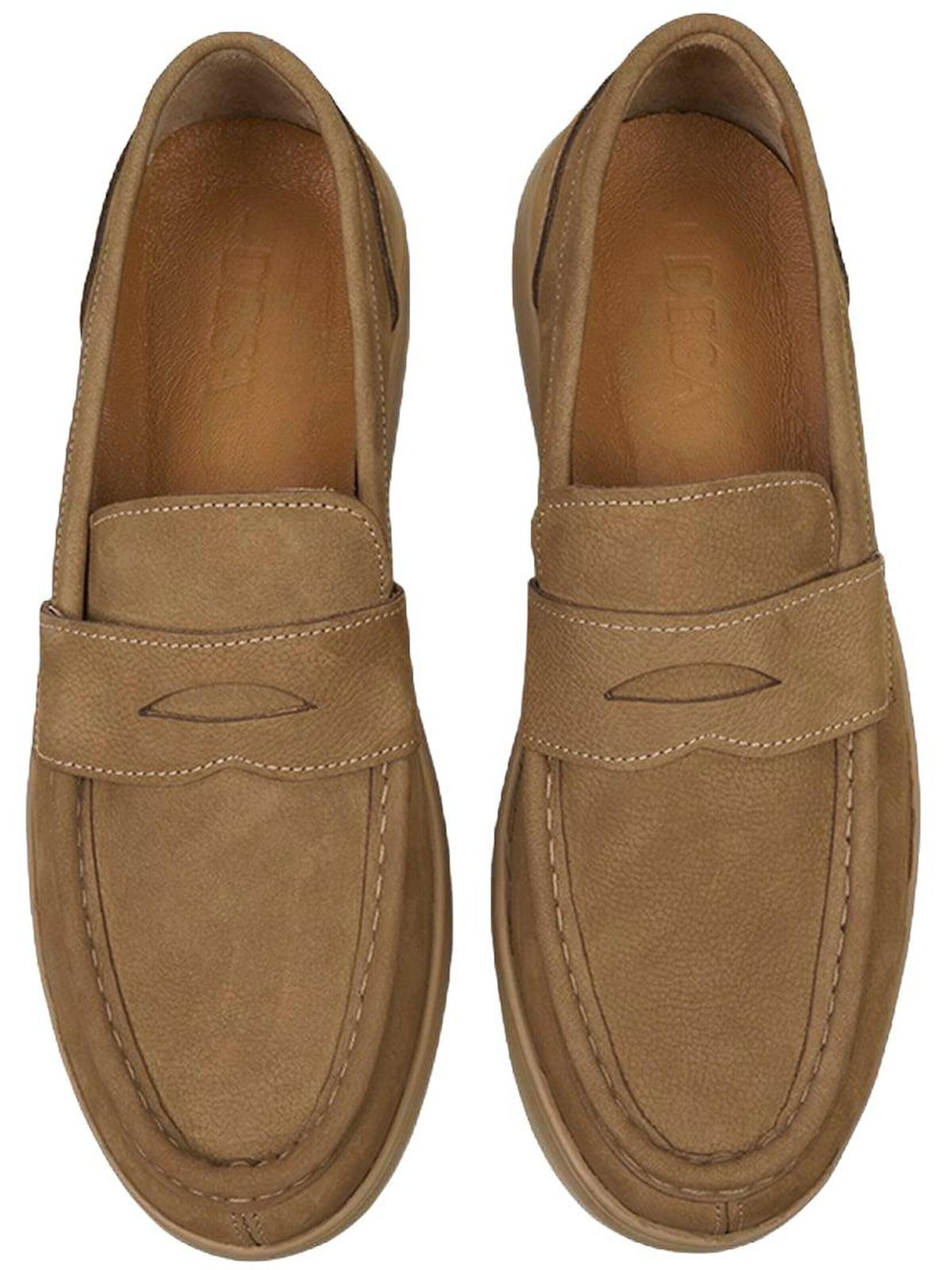 Desa Classic Flats 'Slipper' in Brown