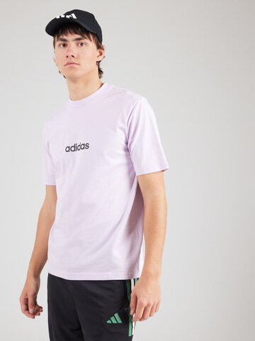ADIDAS ORIGINALS Функционална тениска 'Essentials' в лилав: отпред
