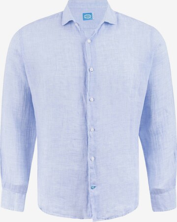 Panareha Button Up Shirt 'KRABI' in Blue: front