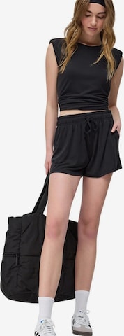 No Matter What Boardshorts in Zwart: voorkant