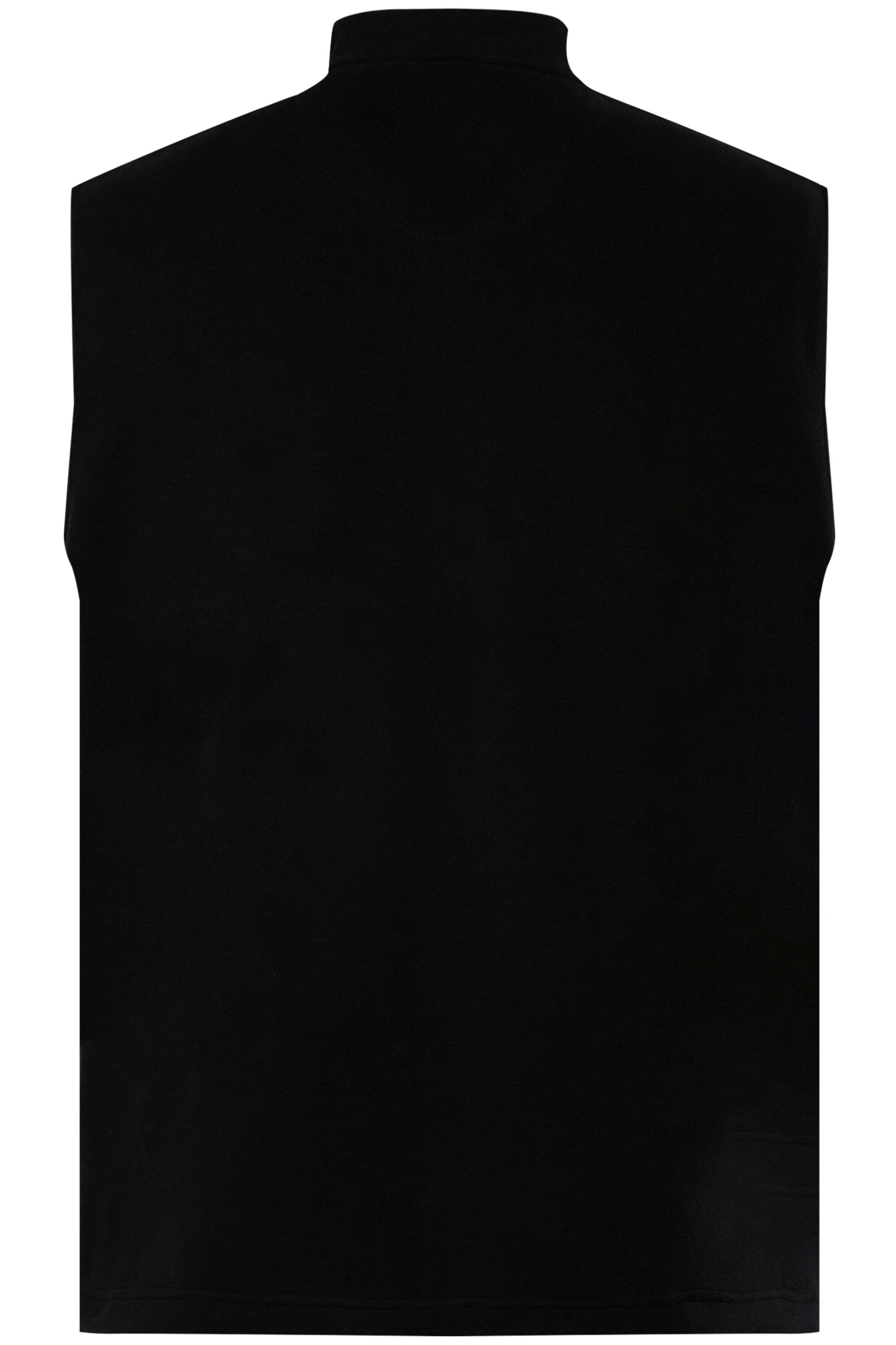 Men Plus Vest in Black