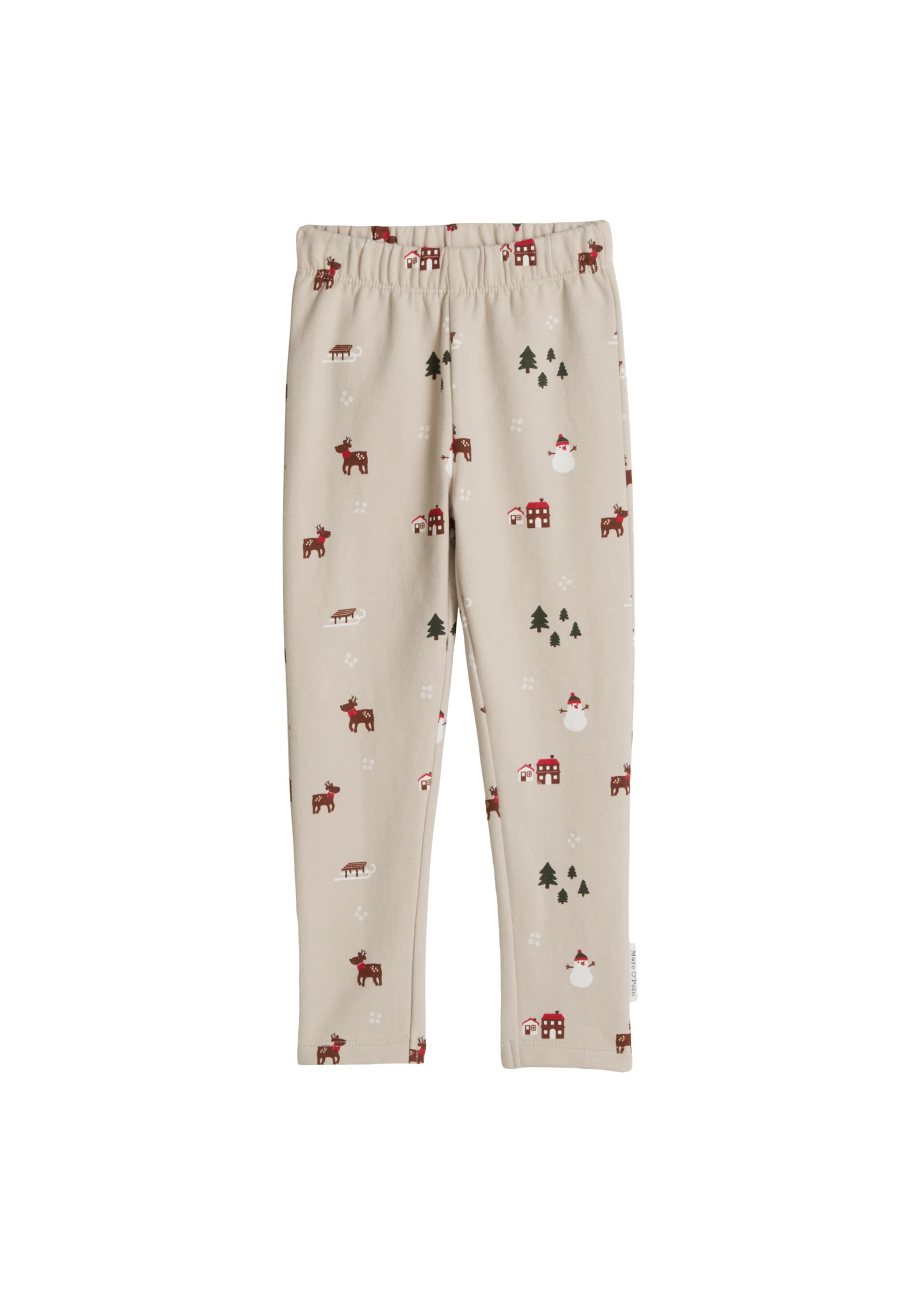 Marc O'Polo Regular Broek in Beige: voorkant