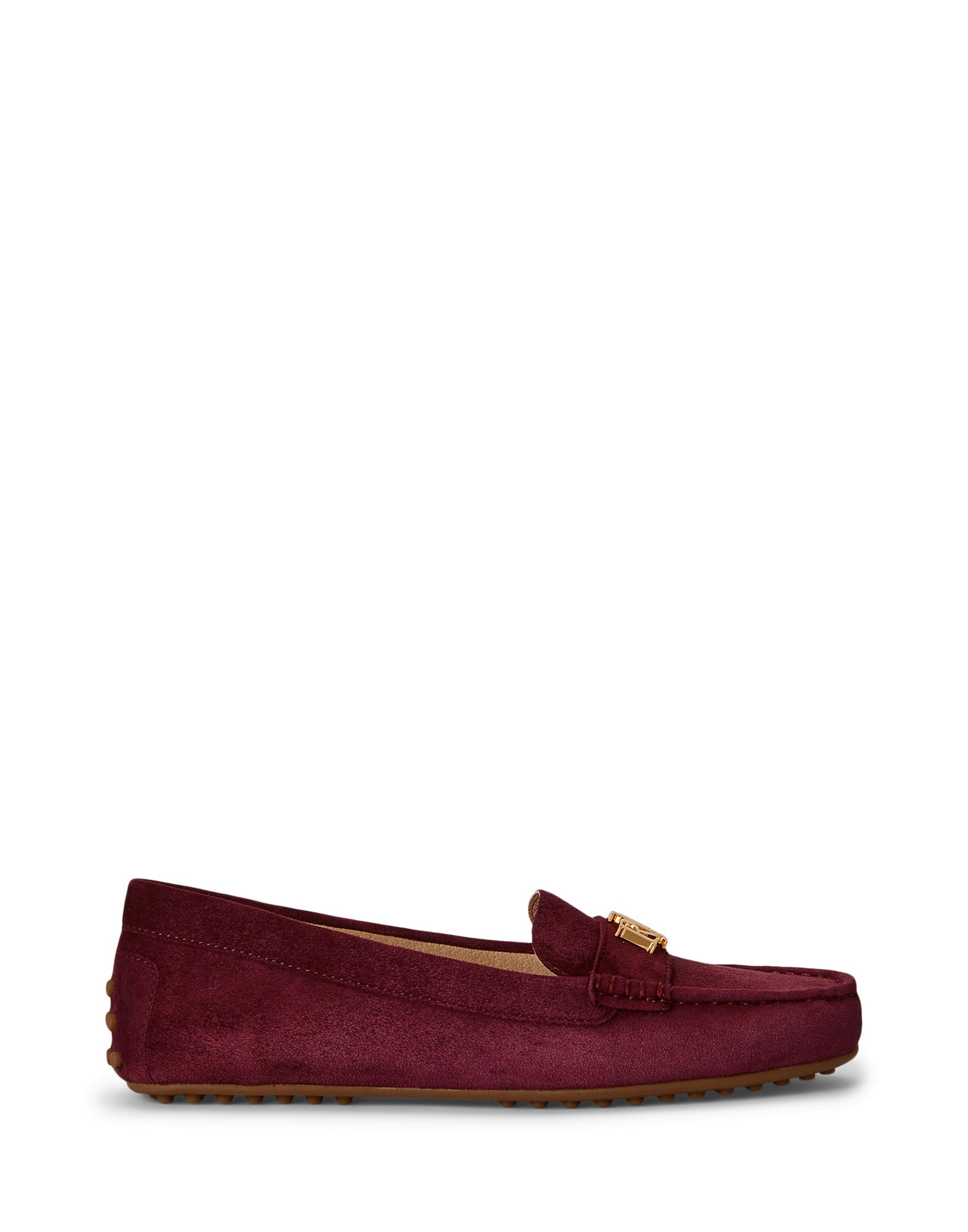 Mocassin 'BARNSBURY' Lauren Ralph Lauren en rouge