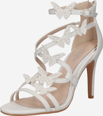 BUFFALO Sandals 'Yana' in White: front