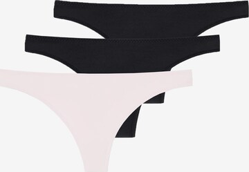 SCHIESSER Thong in Pink: front