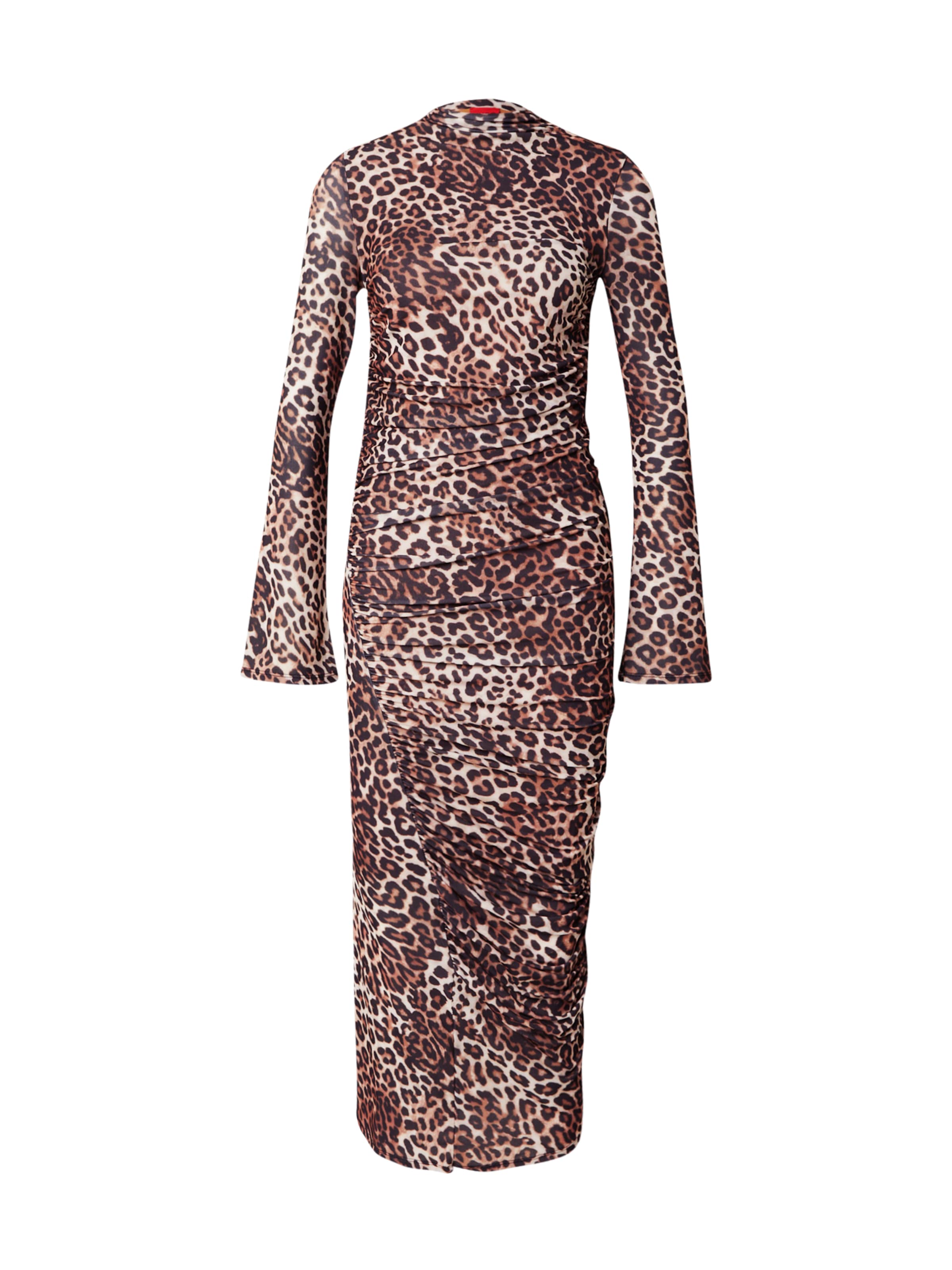 HUGO Robe 'Nardonnay' en camel / noir, Vue avec produit