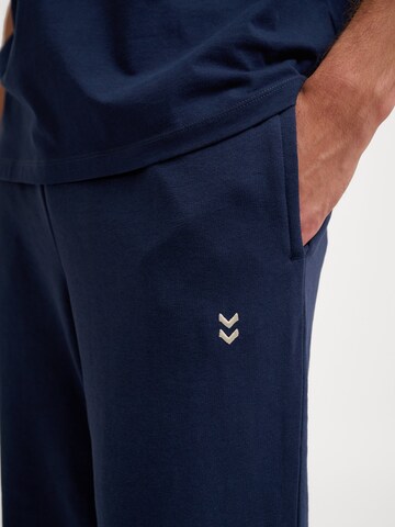 Hummel Tapered Sportsbukser i blå