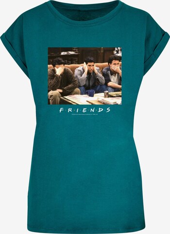 ABSOLUTE CULT T-Shirt 'Friends - Three Wise Guys' in Grün: predná strana