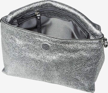 ABRO Shoulder Bag ' Kate Metallic ' in Silver