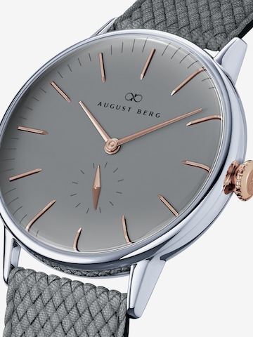 August Berg Analog Watch 'Serenity' in Grey