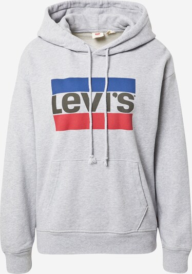 LEVI'S Sweatshirt in marine / graumeliert / rot / schwarz, Produktansicht