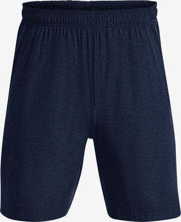 UNDER ARMOUR Athletic Pants 'Tech Vent' in Blue: front
