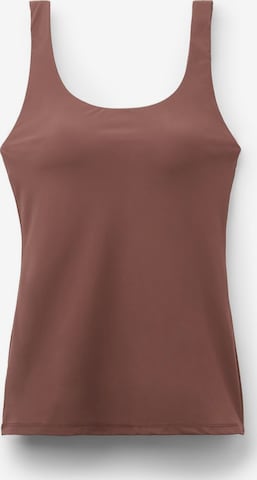 Tezenis Top in Brown: front