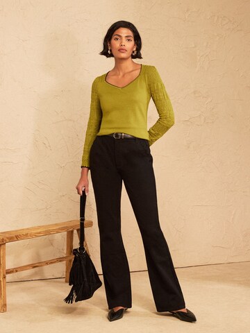 love & roses Sweater in Green