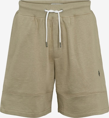 Shorts de bain U.S. POLO ASSN. en beige : devant