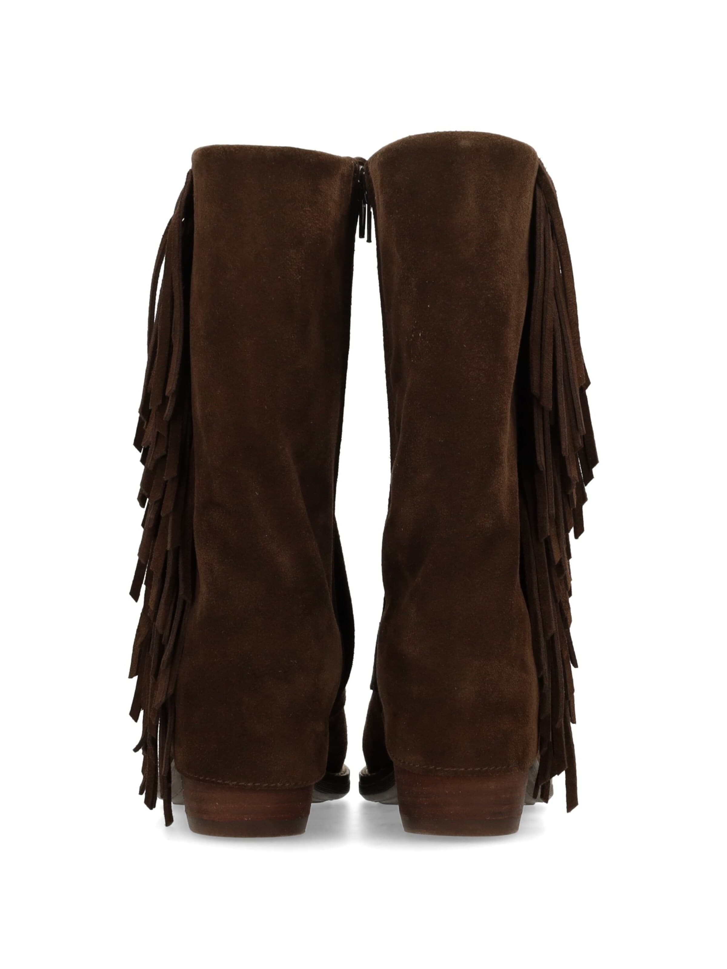 Bottes 'Poelman ELODIE Mädchen Stiefel' Poelman en marron