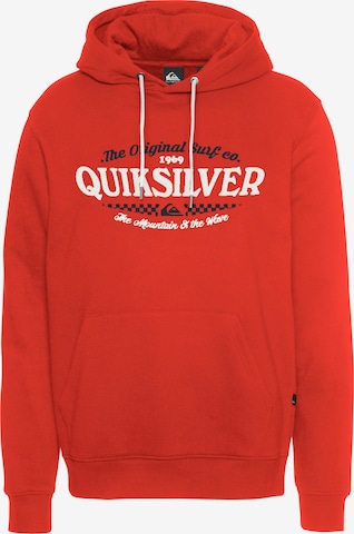 QUIKSILVER Sweatshirt in Red: front