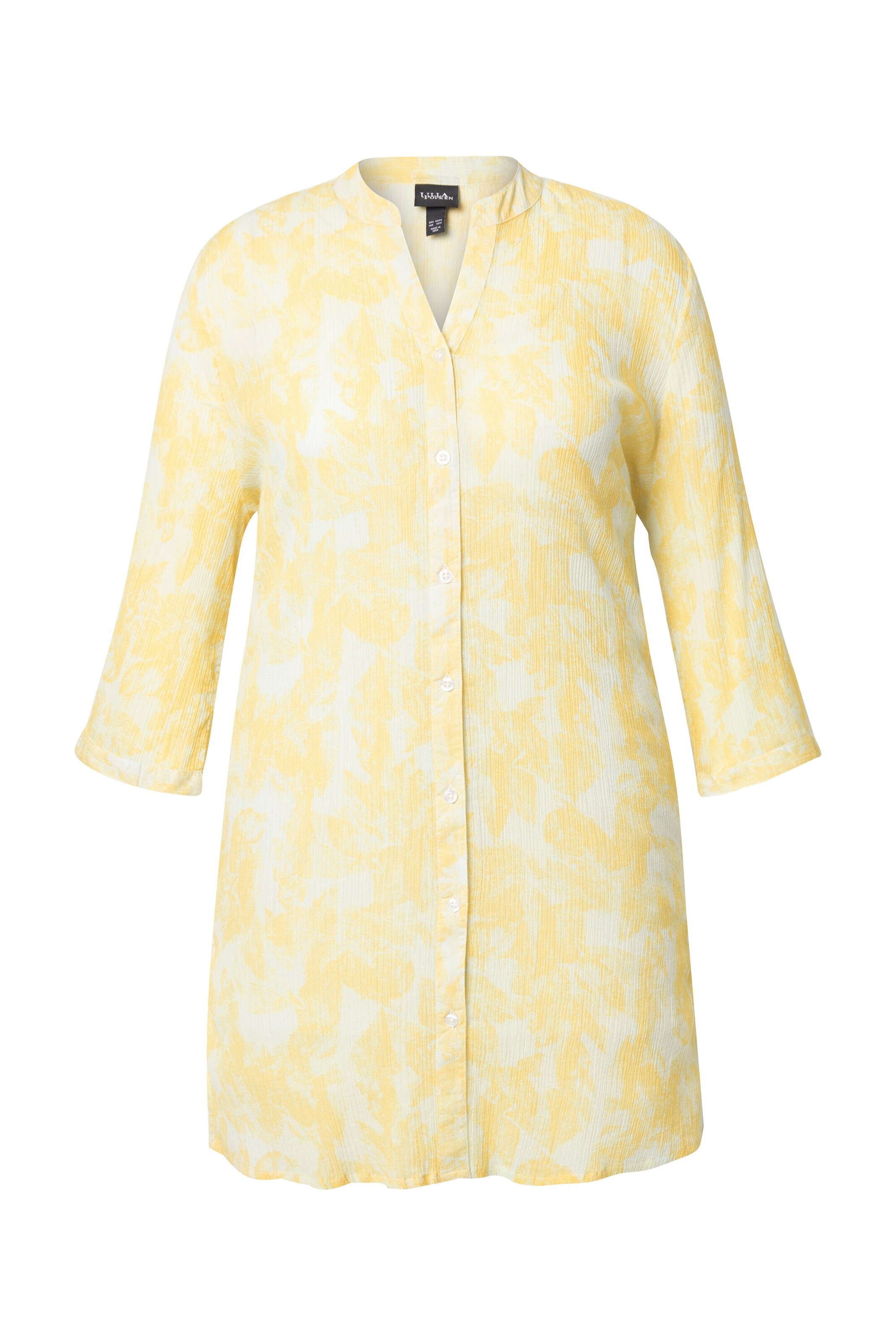 Ulla Popken Blouse in Yellow: front