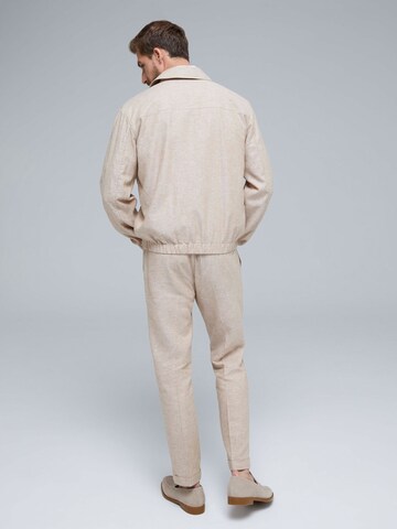 ABOUT YOU x Kevin Trapp Between-Season Jacket 'Franz' in Beige