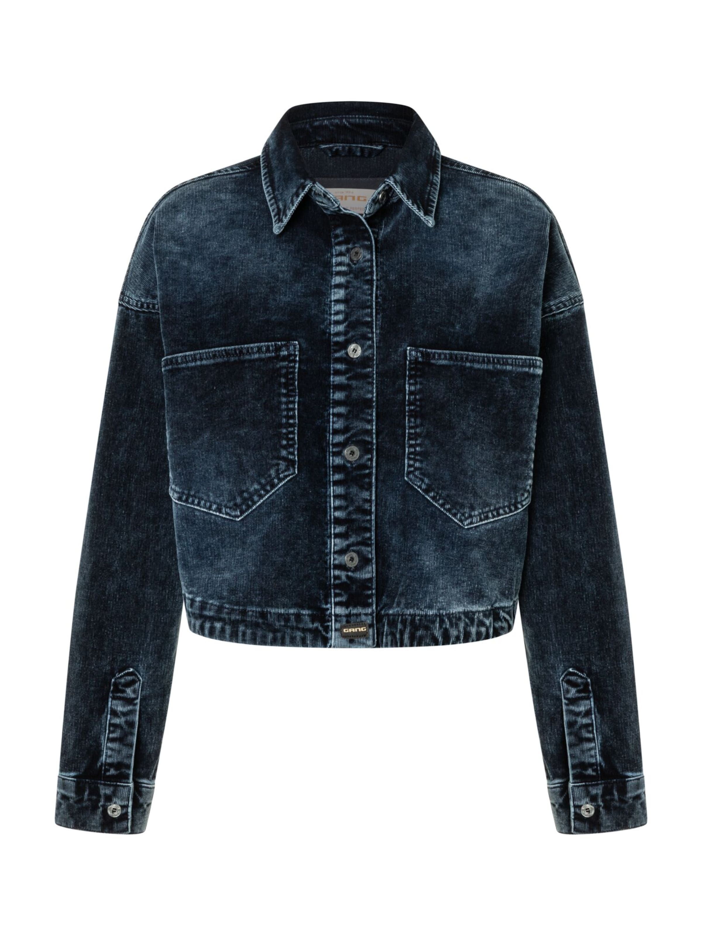 Gang Between-season jacket '94LUNA CROPPED' in L in Dark blue, Item view