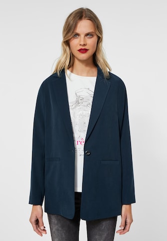 STREET ONE Blazer in Blue: front