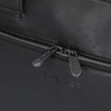 Borsa portadocumenti 'Vintage Larry' di Plevier in nero