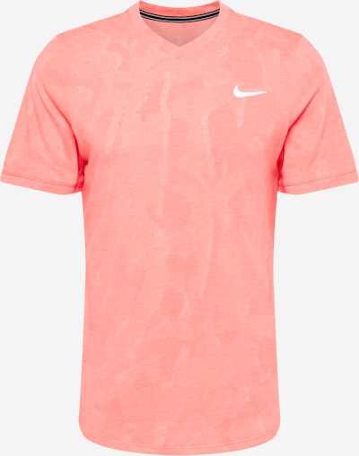 NIKE Sport-Shirt 'Challenger' in lachs / weiß, Produktansicht
