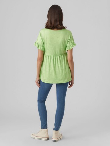 MAMALICIOUS - Camiseta 'Dinne' en verde