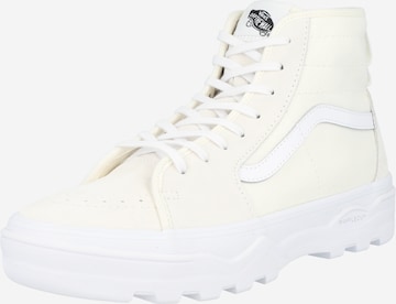 VANS حذاء رياضي برقبة 'Sentry' بلون أبيض: الأمام