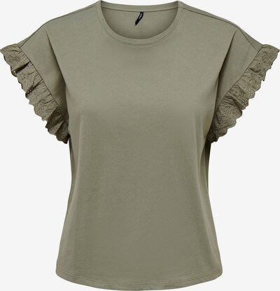 ONLY T-shirt 'Iris' i khaki, Produktvy