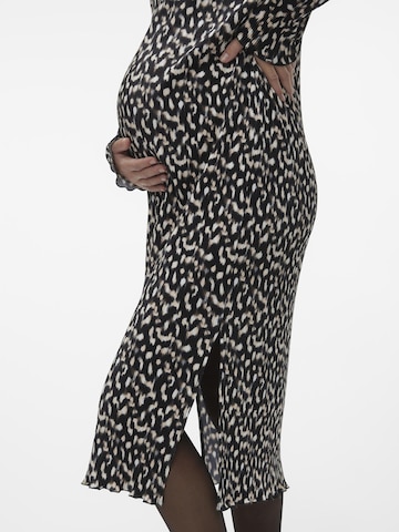 Robe 'AMALIA' MAMALICIOUS en noir