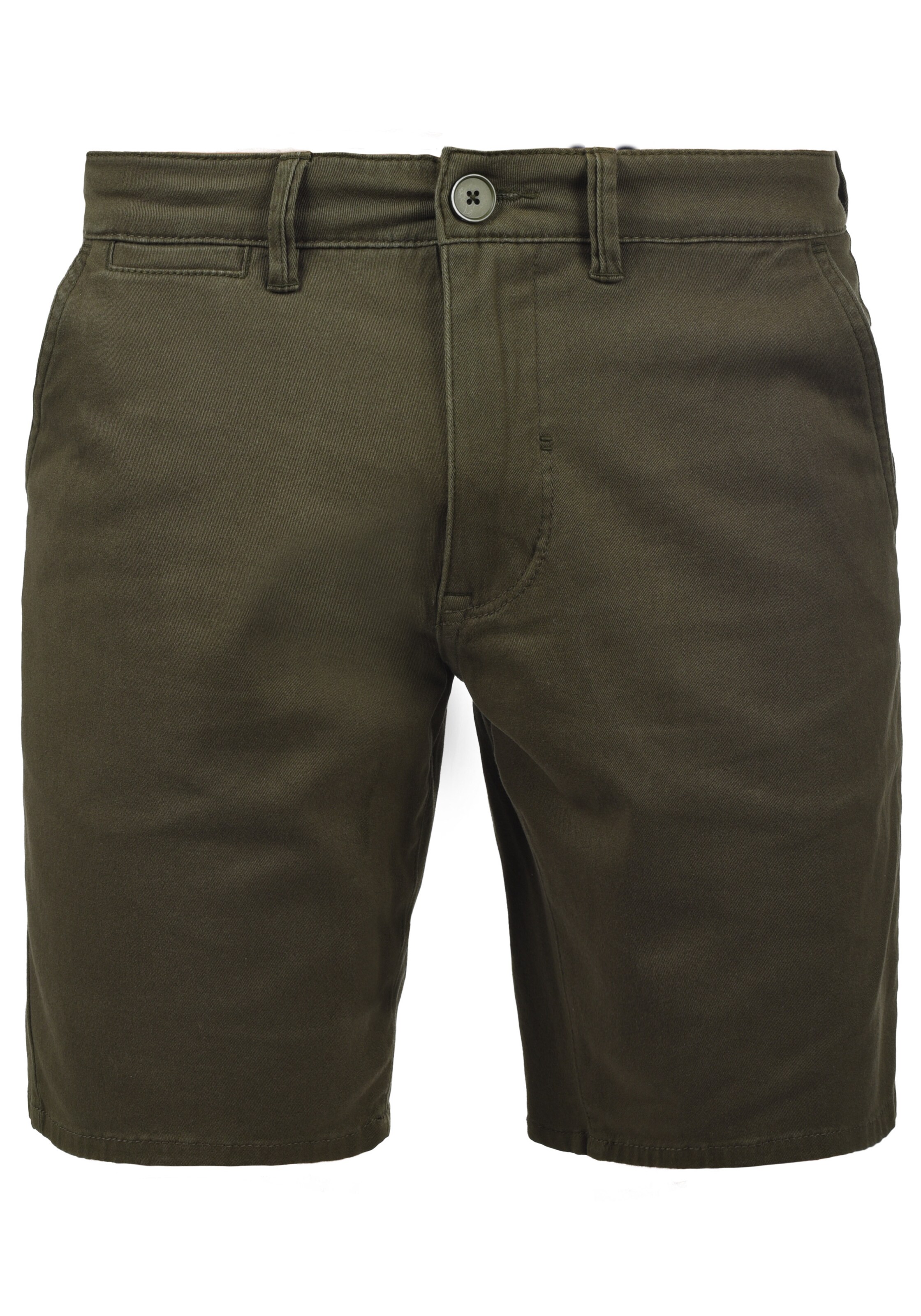Pantalon chino 'Pierre' BLEND en vert : devant